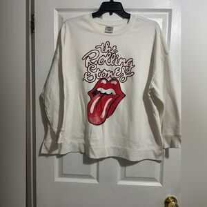 The Rolling Stones White Garment Tag